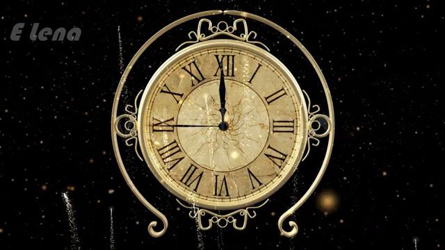 Часы обратного отсчета в канун Нового года 2024 // New Year Countdown Clock V1 2024 (In 9 languages смотреть онлайн