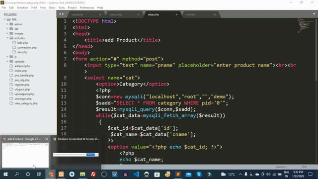 #codewithmehnaz ||How to create N level Category Tree Dropdown using php and mysql | part-2 смотреть онлайн