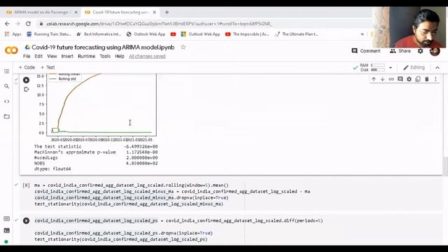Covid 19 or Novel Corona Virus future forecasting using ARIMA model | Time Series Data Analysis смотреть онлайн