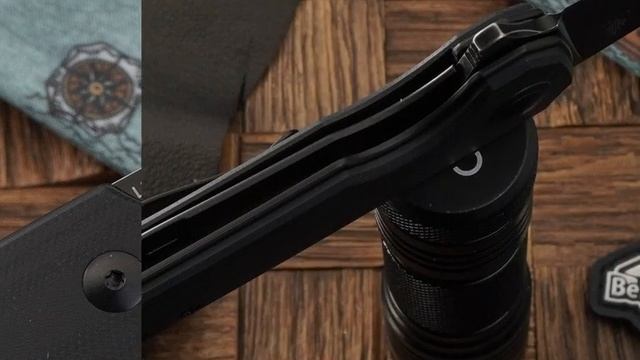 Складной нож Kizer Knives Lieb сталь N690, черная G-10 смотреть онлайн