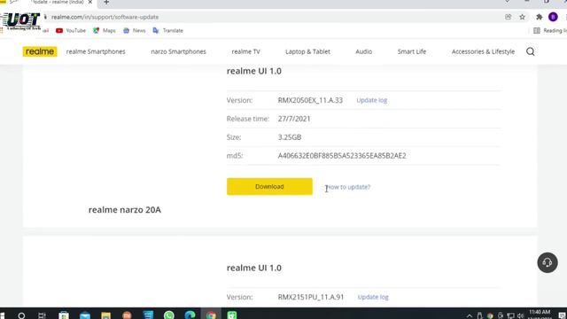 Realme UI 2.0 To 1.0 Downgrade | Android 11 To Android 10 Realme | Rollback To Realme Ui 1.0 ~ 🔥🔥🔥