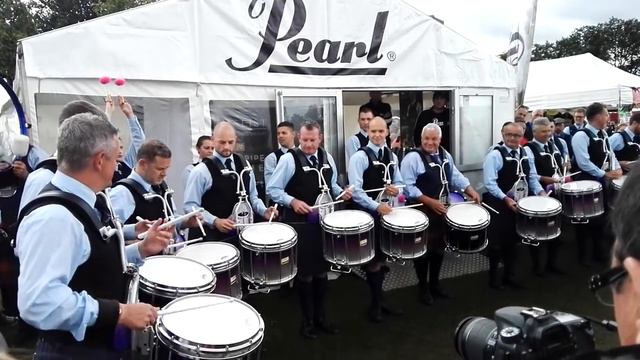 World Pipe Band Championships 2016- Jim Kilpatrick Drum Salute (1) смотреть онлайн