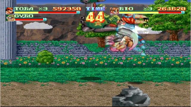 Nekketsu Oyako 熱血親子 PSX game no continues смотреть онлайн