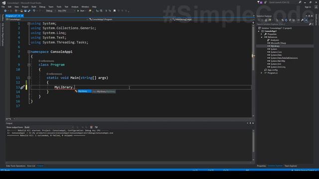 №107. C#. Создание dll смотреть онлайн