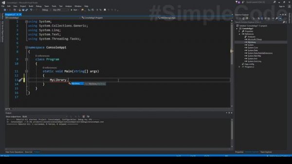 №107. C#. Создание dll