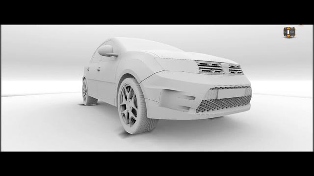 Dacia Logan Concept 2018...Autodesk Alias Surface смотреть онлайн