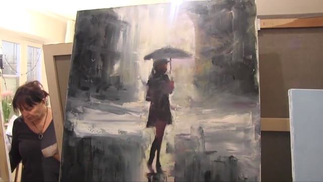 Художник Игорь Сахаров, уроки масляной живописи смотреть онлайн