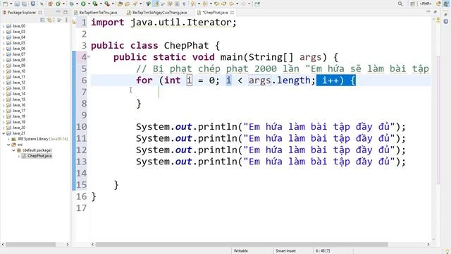 Java 21. Cách sử dụng vòng lặp for trong lập trình Java | Phần 1 - Lập Trình Java Cơ Bản смотреть онлайн