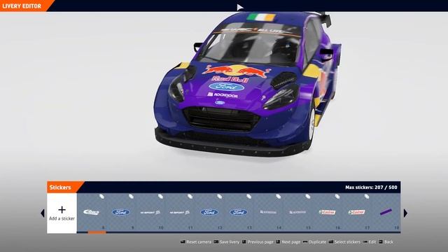 WRC 10 | Livery Editor Timelapse | 2022 Ford Puma WRC смотреть онлайн