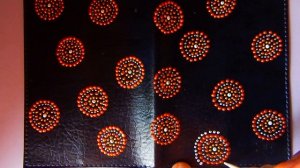 Точечная роспись. Мастер-класс. Простой рисунок.