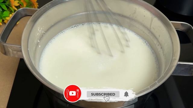 Schlagen Sie Kondensmilch Mit Orange Auf! Leckeres Dessert Ohne Backen!