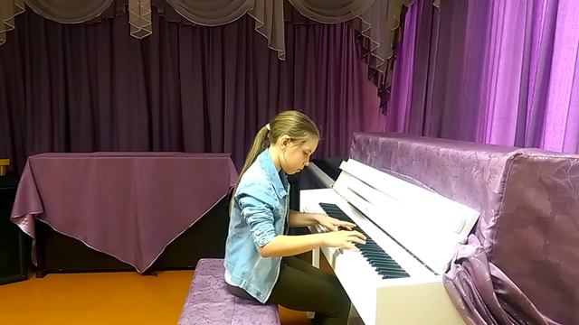 Дюссек,сонатина соль мажор,играет Толмачёва Полина смотреть онлайн