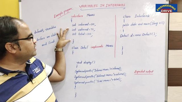 JAVA PROGRAMMING | Part-27 | Variables in Interfaces смотреть онлайн
