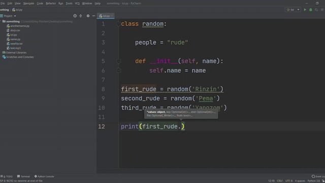 Python Tutorial for Beginners(part 2) class variable vs instance variable смотреть онлайн