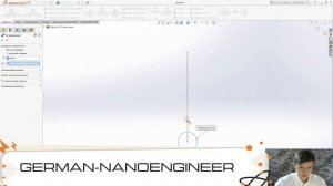 SolidWorks (4 урок, проектирование детали, функция бобышка по траектории)