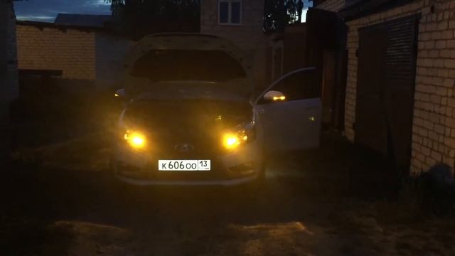 Светодиодные поворотники на весту смотреть онлайн