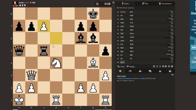 Quick blitz chess game and future plans! смотреть онлайн