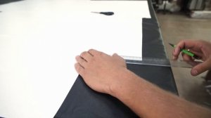 Как сделать РАСКРОЙ ПОТОЛКА по системе ШТОК?