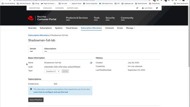 Getting the UUID for your Subscription Allocation from Satellite 6 смотреть онлайн