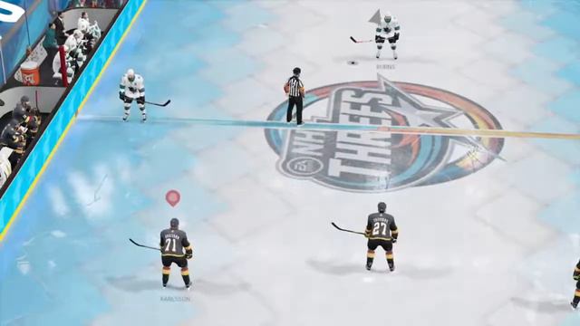 NHL Threes Gameplay-William Karlsson смотреть онлайн
