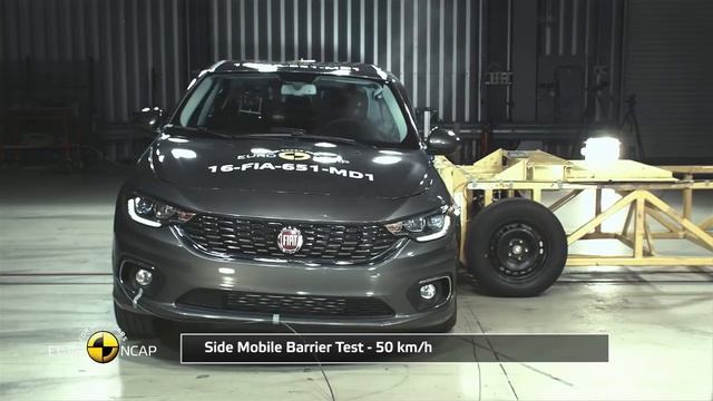 Fiat Tipo краш-тест Euro NCAP смотреть онлайн