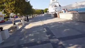 отдых в городе Новороссийск!!!!обзор на велосипеде по набережной 2020 год