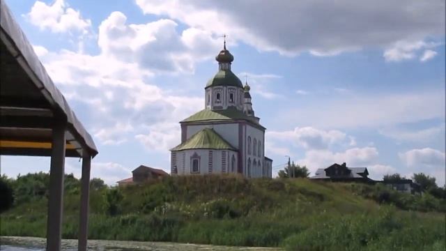 Суздаль. Речная прогулка по реке Каменке. Часть 1 смотреть онлайн