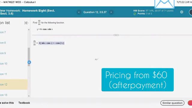 My Math lab 2023 Answers. Homework and Assignment Help смотреть онлайн
