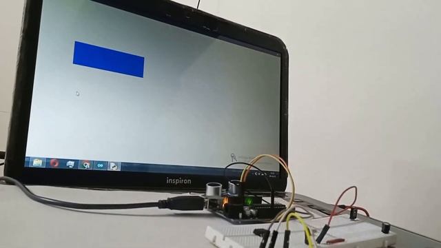 DIY Ultrasonic Sensor Distance Visualizer! Displays Sensor Readings On Computer | Arduino & Python смотреть онлайн