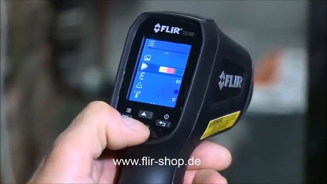 FLIR TG165 Wärmebild Pyrometer, Infrarot Thermometer смотреть онлайн