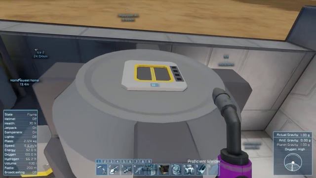 Space Engineers (Planet Survival) - Part 12 "Self Hydrogen Gen" смотреть онлайн