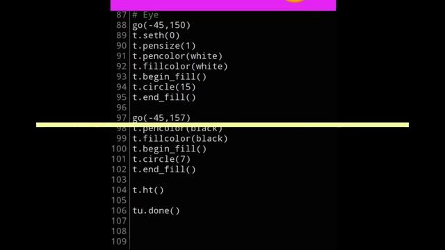 Bird Drawing Using Python Turtle Library #python #codingstatus #learnpython смотреть онлайн
