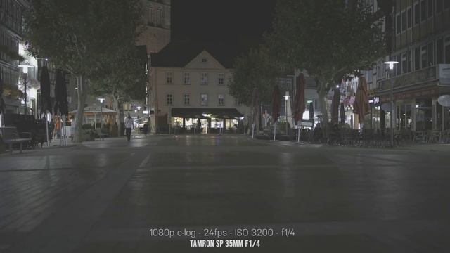 CANON EOS R5  Low Light ISO Test (8k)