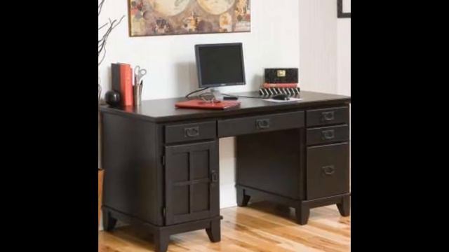 Amusing Black Wooden Desks Ideas смотреть онлайн