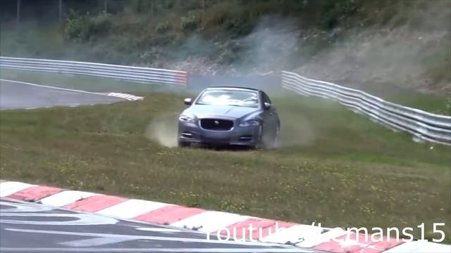 Jaguar XJ Supersport CRASH @ Nordschleife смотреть онлайн