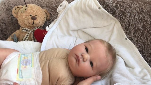 Пампушечка реборн, переодевание/Realborn Landon Awake смотреть онлайн