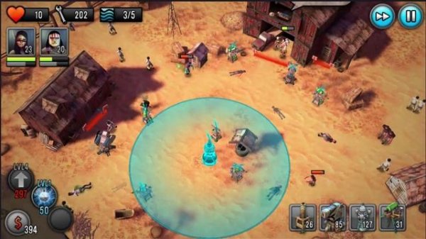 Last Hope TD: уровень The Farm