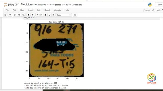 Estimar el diámetro de una fruta con visión artificial (opencv - python) смотреть онлайн
