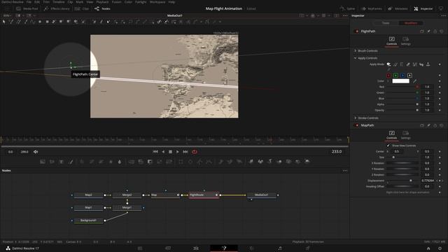 Create Travel Map Flight Animation Across Multiple Maps Using Fusion Tools In DaVinci Resolve 17 смотреть онлайн