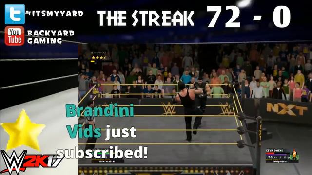WWE 2K17 - The Streak Live! 75-0 and Counting! смотреть онлайн