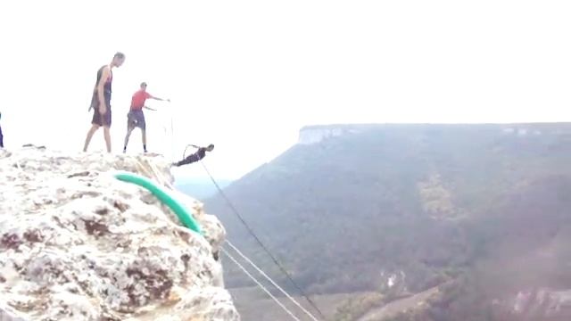 Роуп-джампинг в Крыму смотреть онлайн