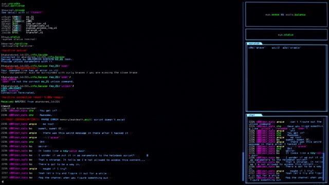 Side Quests: hackmud смотреть онлайн