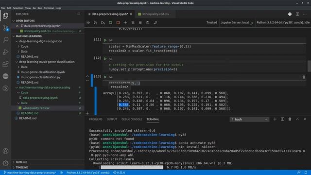 Learn Machine Learning - Data Preprocessing смотреть онлайн