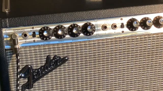 MY 1971 Fender Twin Reverb Amplifier￼ смотреть онлайн