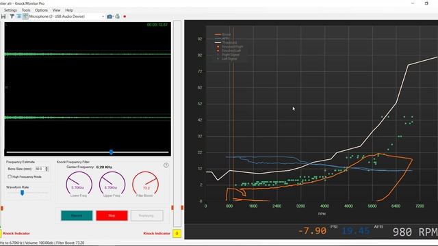 Knock Monitor Pro + Virtual Dyno смотреть онлайн