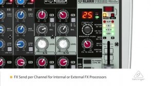 XENYX QX1202USB Small Format Mixer & USB Audio Interface