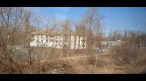 Вид из окна поезда по маршруту: Калуга-1 - Тула - 1