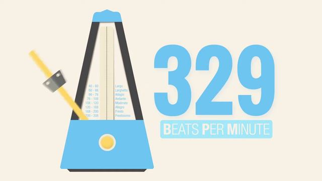 329 BPM Metronome | The BLuetiFuLL MeTRoNoME смотреть онлайн