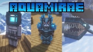 МОД НА ХОЛОДНЫЙ, ЛЕДЯНОЙ БИОМ В МАЙНКРАФТ | Aquamirae | Обзор мода #21