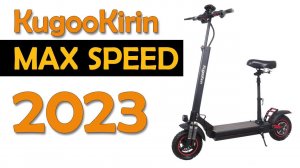 Kugoo Kirin Max Speed 2023-Настройка бортового компьютера и тест самоката